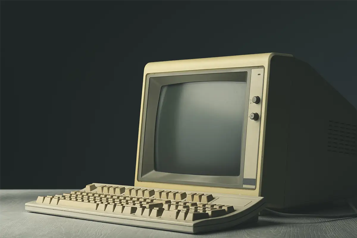 An old computer which would be incapable of running a modern day game server