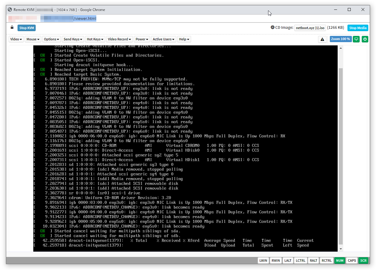 netboot.xyz loading screen